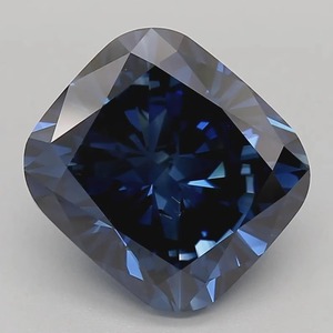 Cojín de Diamante Cuadrado Cultivado en Laboratorio 4CT Azul Fantasía VS1 Certificado IGI CVD 3EX Proveedor para Distribuidores e Importadores Globales de Diamantes - Product Image 4
