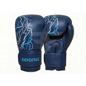 Guantes de Boxeo Personalizados con Logotipo, Tejido Transpirable, Cierre de Velcro, para Entrenamiento de Muay Thai y Kickboxing - Product Image 1