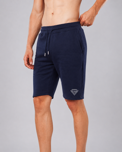 Custom <b>Mens</b> <b>Sweat</b> <b>Shorts</b> Wholesale Plain Navy Blue Cotton Athletic Casual Gym <b>Shorts</b> Heavy Weight French Terry Drawstring <b>Shorts</b> - Product Image 3