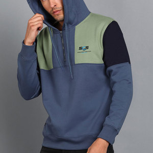 Hoodies basiques pour hommes en marque privée, de qualité supérieure, mode décontractée, avec logo personnalisé. - Product Image 4