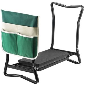 Panca da Giardinaggio Pieghevole con Cuscino EVA da 8 Pollici, Capacità di Carico 330 Libbre, per Attrezzi da Giardinaggio - Product Image 1