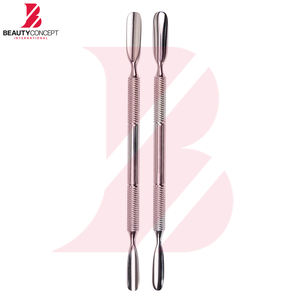 Empujadores de Cutículas de Doble Punta de Acero Inoxidable con Estuche de Cuero, 1 Unidad, Nuevo Producto, Superventas, Hazlo Tú Mismo - Product Image 4