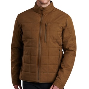 Vestes Softshell d'hiver pour hommes en toile imperméable et coupe-vent sur mesure en gros - Service OEM de haute qualité - Product Image 1