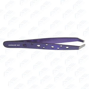 Pinces à cils pour extensions de cils, en acier inoxydable de haute qualité, pour une précision professionnelle. - Product Image 6