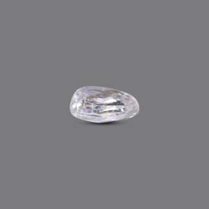 Loose 4.7 Carat White Cubic Zirconia Gemstone for Fine Jewelry - Product Image 3