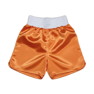 Shorts de boxe professionnels avec ceinture élastique, tissu respirant à séchage rapide, parfaits pour le sparring et l'entraînement physique - Product Image 1