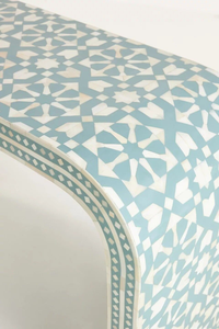 โต๊ะกาแฟตกแต่งด้วยงานฝังกระดูกจากบี เอช บราเธอร์ส - Product Image 3