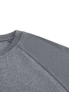 Camiseta Deportiva Vintage de Cuello Redondo para Hombre, 100% Algodón, Corte Holgado Personalizado, Camiseta Blanca para Impresión al por Mayor - Product Image 3