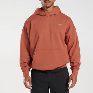 Sudadera con Capucha de Corte Cuadrado Personalizada, Tejido Rico en Algodón, Marca Privada, MOQ Bajo, Fabricante - Product Image 5