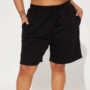 Shorts en jean droits élégants pour femmes, polyester/coton, taille haute, été, décontracté, streetwear, tendance, orné de strass - Product Image 3