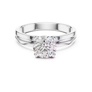 Anillo de Diamante Moissanite Chapado en Oro Rosa, Plata 925, Estilo Hip-Hop, Joyería de Regalo para Boda o Compromiso - Product Image 1