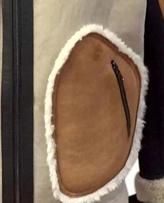 Luxury Genuine Leather <b>Shearling</b> <b>Jacket</b> <b>Men</b> Premium Sheepskin Fur Aviator Winter Coat Warm Stylish Outerwear Fit - Product Image 2
