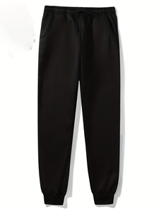 Pantalon de jogging épais en molleton de coton lourd pour homme, sur mesure, fabrication OEM - Product Image 3