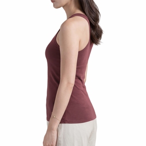 Camiseta de Tirantes Tejida de Alta Calidad para Mujer, Ajustada, Transpirable, de Algodón y Poliéster, para Verano, Fitness, Elástica, de Color Sólido - Product Image 3