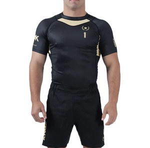 Maillot de compression unisexe pour surf, plongée, rashguard BJJ, uniformes MMA, rashguard 2026, logo personnalisé, impression numérique, respirant - Product Image 4