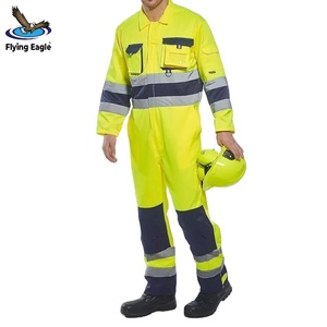 Uniforme de Trabajo Industrial Resistente, Chaqueta y Pantalones de Algodón Transpirable, Ropa de Trabajo Protectora - Product Image 5