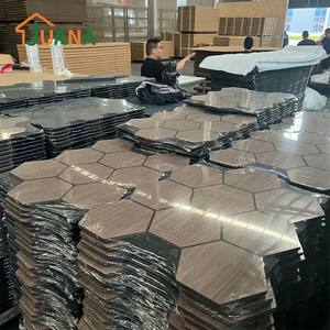 Venda quente Especial-Em Forma De Parede Decoração MDF Painel Acústico Personalizado Tamanho Painéis De Prova De Som - Product Image 1