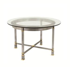 Mesa de Centro de Mármol Natural en Oferta, con Base Redonda de Madera, Resistente y Duradera, para el Hogar - Product Image 2