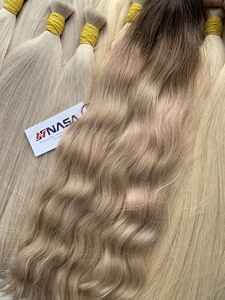 Top Trending Extensiones de cabello a granel Cabello vietnamita Double Drown 100 gramos Colores oscuros 8 pulgadas - Product Image 5