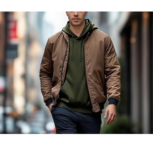 Sudadera con Capucha para Hombre, Nuevo Diseño, 100% Algodón, Forrada, Manga Larga, Cuello Caído, Color Sólido, Cómoda, Tallas Grandes, Personalizable - Product Image 5