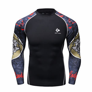 Maillot de bain à manches longues pour homme, protection UV, séchage rapide, surf, plage, vêtements de sport - Product Image 3