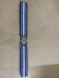 Boucle de ceinture en cuir personnalisée de haute qualité, motif « Dieu et Mon Droit », en alliage nickel-zinc, pour fanfare - Product Image 3