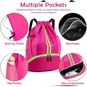 Sacs à dos de sport pour le football, sacs d'équipe de football avec logo personnalisé, équipement d'entraînement, fabricant OEM Pakistan, export, vente en gros mondiale - Product Image 3
