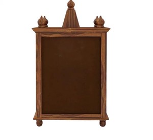 Fully Carved Solid Wood Farmhouse Modern Home Shrine & Tabletop Temple Mandapam | B2B Wholesale Furniture India - Product Image 6