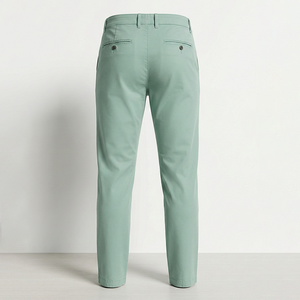 Pantalones Chinos de Algodón Clásicos Formales y Elegantes para Hombre, Venta al por Mayor - Product Image 2