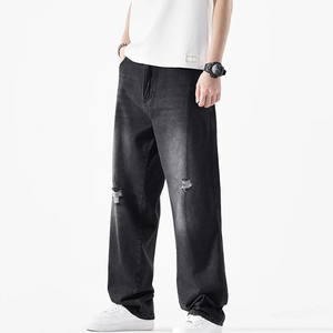 Custom Men's Denim <b>Jeans</b> Premium Fashion Clothing Manufacturer and Private Label Supplier - Product Image 5