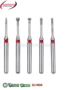 ชุดเครื่องมือผ่าตัดทางทันตกรรม Surtechs FG Diamond Burs FG116 สำหรับการเตรียมโพรงฟันแบบรุกล้ำน้อย ชุดละเอียด 7 ชิ้น - Product Image 3