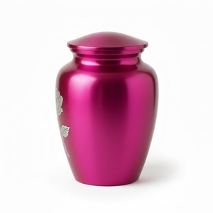 wide aluminium urn <b>vase</b> classic shape aluminium urn <b>unique</b> design aluminium urn <b>vase</b> export aluminium urn India Indian aluminium - Product Image 2