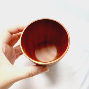 Taza de madera con logotipo personalizado, taza de madera Natural hecha a mano de alta calidad, respetuoso con el medio ambiente, OEM, nuevo diseño - Product Image 6