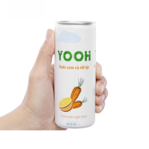 น้ำส้มแครอทขายดีที่สุด 240 มล. ยี่ห้อ YOOH เครื่องดื่มผลไม้สดชื่น ราคาแข่งขัน ขายส่ง ส่งออก - Product Image 4
