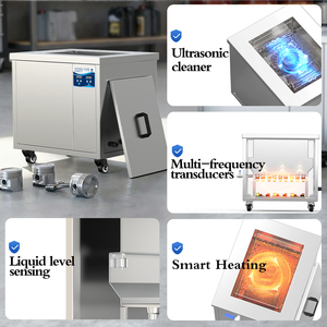 Machine de nettoyage ultrasonique industrielle 135L pour pièces, avec chauffage <span class=keywords><strong>à</strong></span> ultrasons, pour blocs moteur, <span class=keywords><strong>à</strong></span> cuve longue - Product Image 4