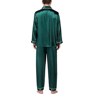 Relaxed Fit <b>Men</b> Night Suit Short Sleeve Scoop Neck Shorts <b>Set</b> Drawstring Soft Breathable Lightweight Summer <b>Pajamas</b> Home Lounge - Product Image 3
