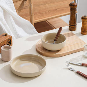 Services de table en porcelaine minimalistes 4 pièces très demandés avec kit d'ustensiles pour fêtes – Exportation mondiale ZF - Product Image 2