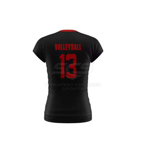 Ropa Deportiva al Por Mayor con Material Transpirable para Actividades de Equipo, Jersey de Voleibol - Product Image 4
