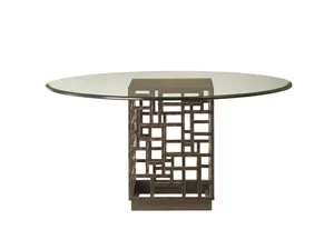 Designer Contemporary Metal <b>Side</b> <b>Table</b> with <b>Mirror</b> Gold Finish and Premium SurfaceWeatherproof Metal Accent <b>Table</b> - Product Image 2