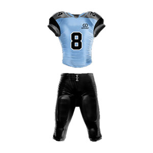 Uniforme de football américain sur mesure de haute qualité, respirant, 100% polyester, fabrication pakistanaise, best-seller pour hommes - Product Image 1