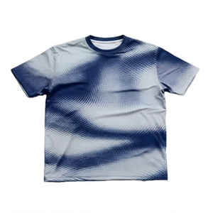 Best High Quality Men's Formal T Shirt 100% Polyester Solid Pattern Loose Fit Canvas Anti-Wrinkle Quick Dry Breathable Short - Product Image 3