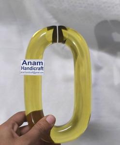 Adornos de Pared de Cadena Acrílica Modernos Personalizados, Hechos a Mano, Decoración Colgante de Resina Moderna para el Hogar, Listos para el Festival Diwali - Product Image 1