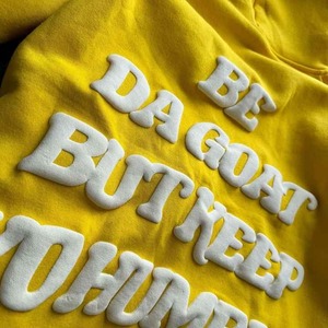 Sweat à capuche pour homme avec impression en relief, streetwear haut de gamme, coupe ample, sweat à capuche avec graphisme personnalisé pour les acheteurs en gros - Product Image 5