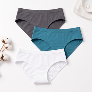 Culottes en coton sans couture pour femmes en gros - Fournisseur de culottes personnalisées directement de l'usine OEM - Product Image 5
