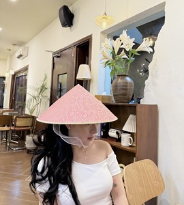 หมวกทรงกรวยผ้าไหมทรงกรวยที่ปกคลุมด้วยผ้าไหมใยสังเคราะห์สำหรับเป็นของขวัญ2025สีพาสเทล - Product Image 5