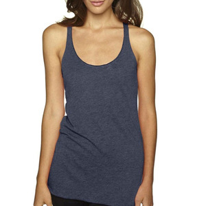 Camisetas sin mangas para mujer, sin costuras, ligeras, suaves y cómodas, con cuello redondo, de secado rápido, para entrenamiento, fitness de verano, con logo frontal, 100% poliéster. - Product Image 3