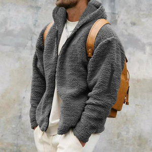 Chaqueta de Invierno de Polar Transpirable con Diseño Moderno, Cuello Alto, Mangas Largas, Resistente al Viento y Ecológica, Fabricada en Pakistán - Product Image 5