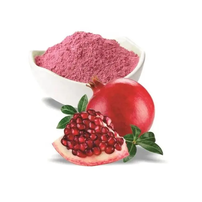 100% Polvo de fruta nutritivo orgánico natural Polvo de fruta de Granada FD liofilizado rojo orgánico