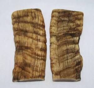Écailles de corne de bélier naturelles brutes, pièces rectangulaires, matériau artisanal pour la décoration intérieure naturelle - Product Image 5