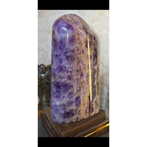 Vente en gros de pierres précieuses naturelles élégantes CHEVRON AMETHYST, formes libres, artisanat en cristal, pierres de thérapie, cadeaux d'affaires, décoration intérieure - Product Image 3
